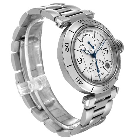 Cartier Pasha Stainless Steel W31037H3 .